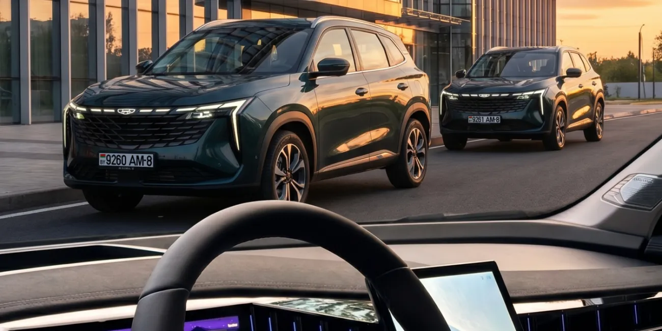 ПОЛНОПРИВОДНЫЕ New Geely Atlas  💚